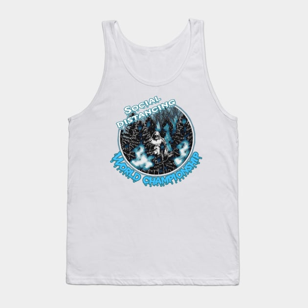 Social distancing world championship Tank Top by ZerkanYolo